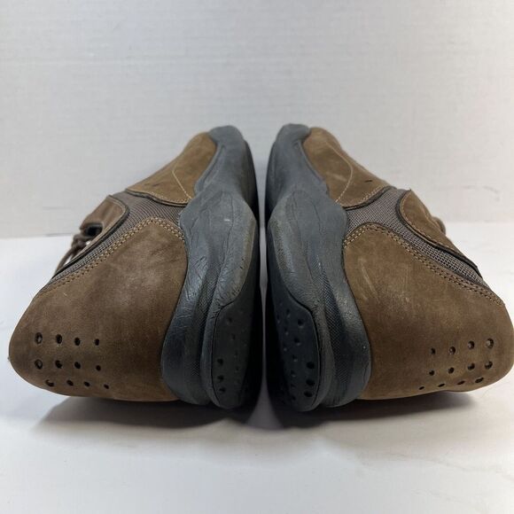 Clarks Wave Walk Shoes‎ Womens 9 M Wave Trek Low Sneakers 86509 Brown Leather - Picture 6 of 14